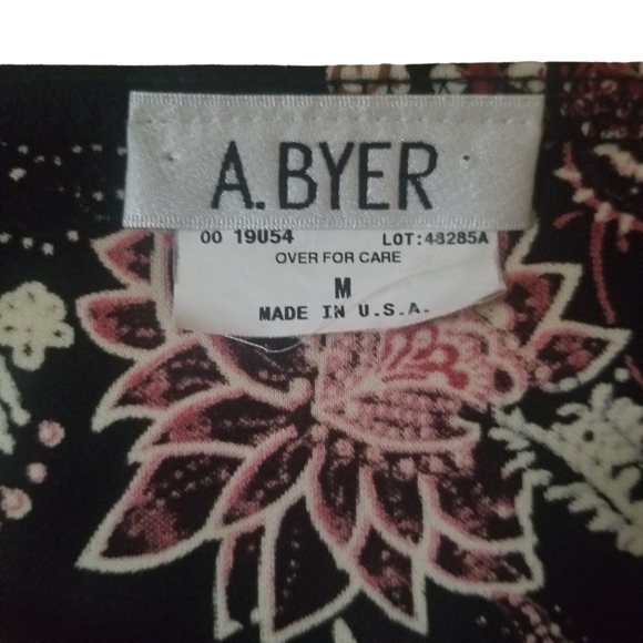 Vintage A.Byer Floral Halter Top - Picture 6 of 8